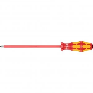 image of Wera Kraftform 165I VDE Insulated Pozi Screwdriver PZ2 200mm