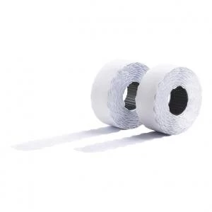 Image of Avery 12 x 26mm Labels For Labelling Gun 1 line Permanent White 10