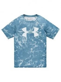 Image of Urban Armor Gear Tech Big Logo Printed Short Sleeved T-Shirt - Blue