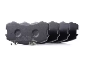 Image of RIDEX Brake pad set Front Axle 402B1002 Brake pads,Brake pad set, disc brake MITSUBISHI,COLT VI (Z3_A, Z2_A),Lancer VII Kombi (CS_W, CT_W)