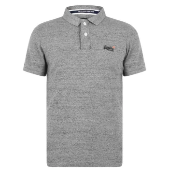 Superdry Core Polo Shirt - Grey