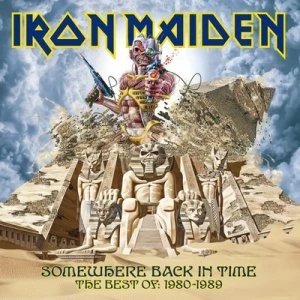 image of Somewhere Back in Time The Best Of 1980-1989 by Iron Maiden CD Album