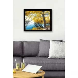 Image of SC0400 Multicolor Decorative Framed MDF Painting