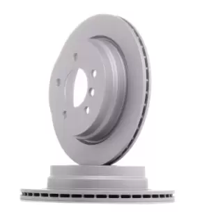 Image of ZIMMERMANN Brake disc BMW 150.3437.20 34216764653,34216855008,34216864901 Brake rotor,Brake discs,Brake rotors