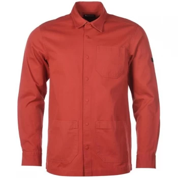 Image of Barbour International Worker Overshirt - Root Red RE67