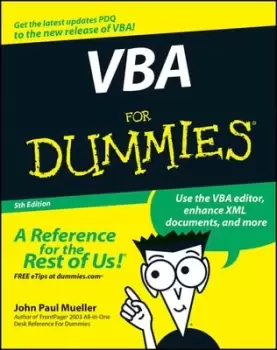 Image of VBA for dummies - John Paul Mueller - Paperback - Used