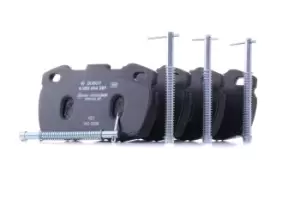 Image of Bosch Brake pad set LAND ROVER 0 986 494 291 SFP000140,RTC5574,SFP000140 SFP000260,STC1275,STC2952