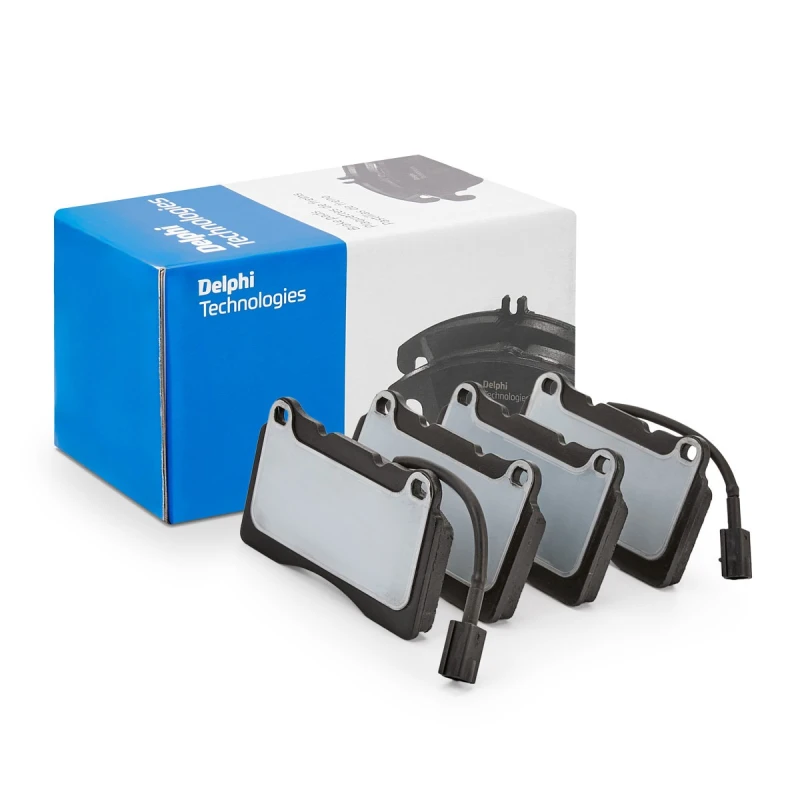 Image of DELPHI Brake pad set DELPHI LP3157
