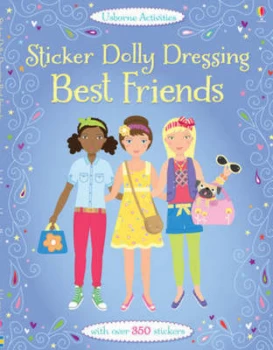 Image of Sticker Dolly Dressing Best Friends by Lucy Bowman Book