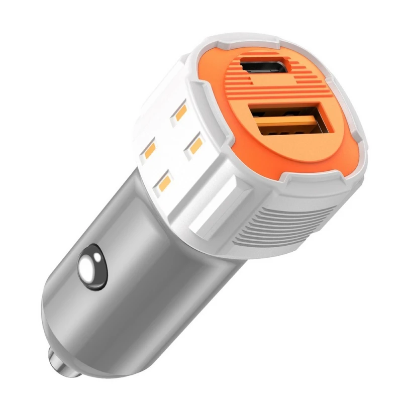 Image of AMiO 03882 Car mobile phone charger Number of inlets/outlets: 2, PD20W & QC18W Car mobile phone charger (100026)