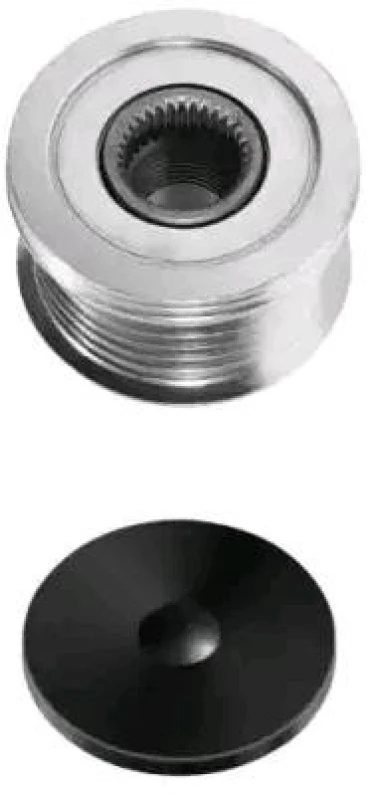 Image of HELLA Alternator clutch pulley HELLA 9XU 358 038-521