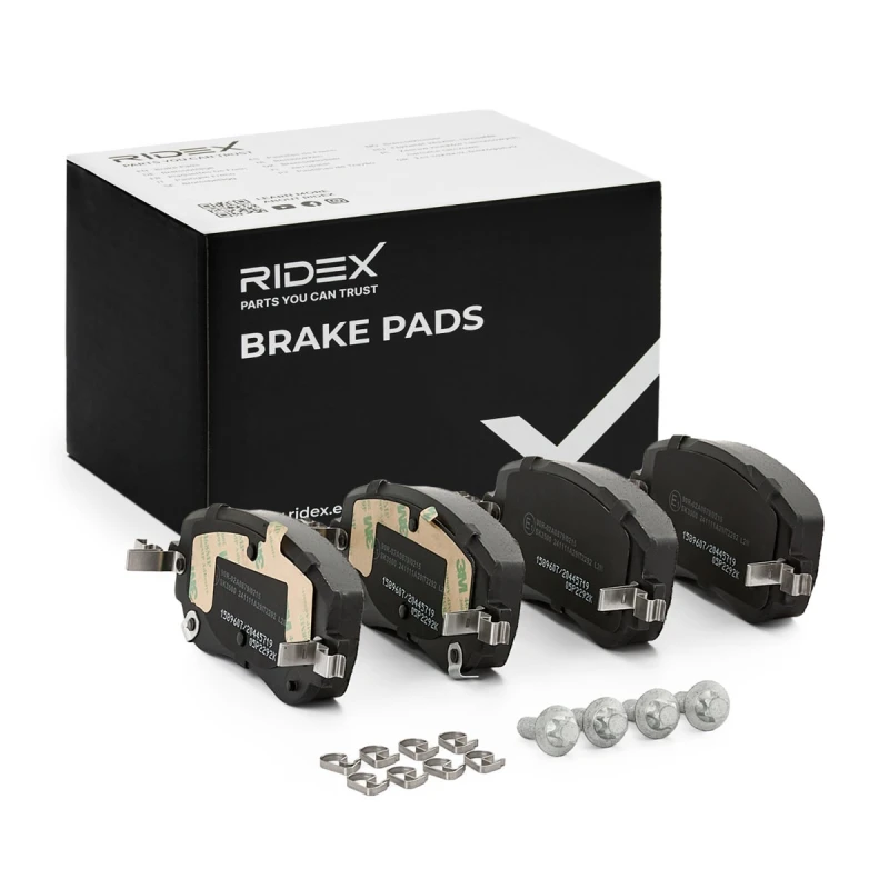 Image of RIDEX Brake pad set RIDEX 402B2054