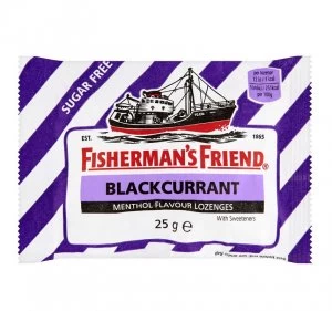 image of Fishermans Friend Blackcurrant 25g