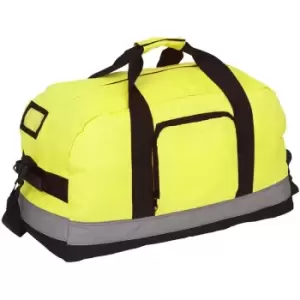 Image of Yoko Hi-Vis Seattle Holdall/Duffle Bag (One Size) (Yellow) - Yellow
