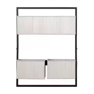 Image of Gallery Interiors Toddington Wall Planter in Grey