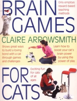 Image of Brain Games for Cats by Claire Arrowsmith Paperback