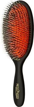 image of Mason Pearson Boar Bristle and Nylon Popular Brush Ivory