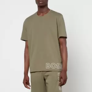 Image of BOSS Bodywear Identity Cotton-Blend Jersey T-Shirt - M
