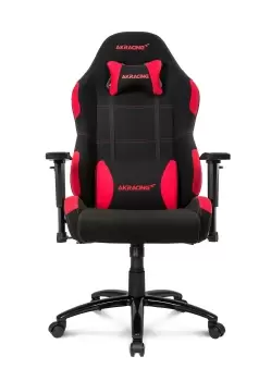 image of AKRacing EX-Wide PC gaming chair Upholstered padded seat Black, Red