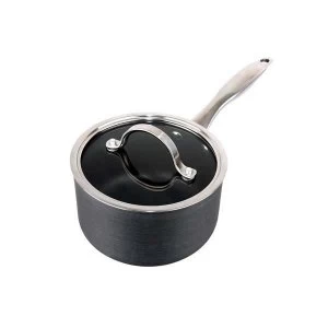 Image of Denby Anodised Saucepan W Lid 18Cm Dishwasher Safe