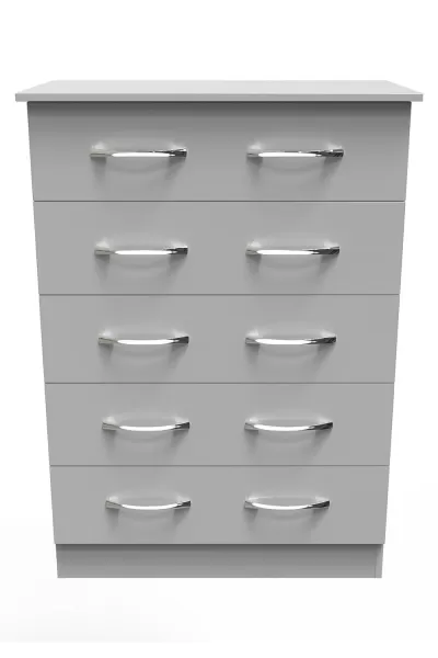 image of Hampshire 5 Drawer Chest (Ready Assembled)