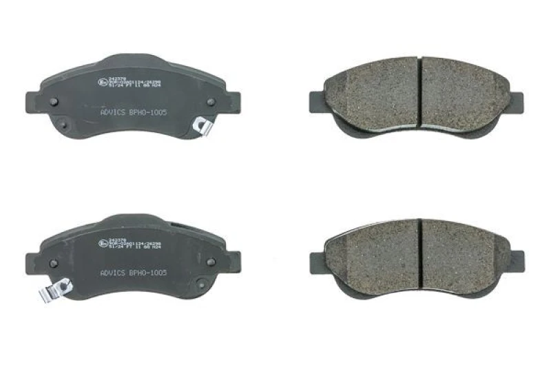 Image of AISIN BPHO-1005 Brake pad set Premium ADVICS by AISIN with acoustic wear warning Brake Pad Set,disc brake (402)
