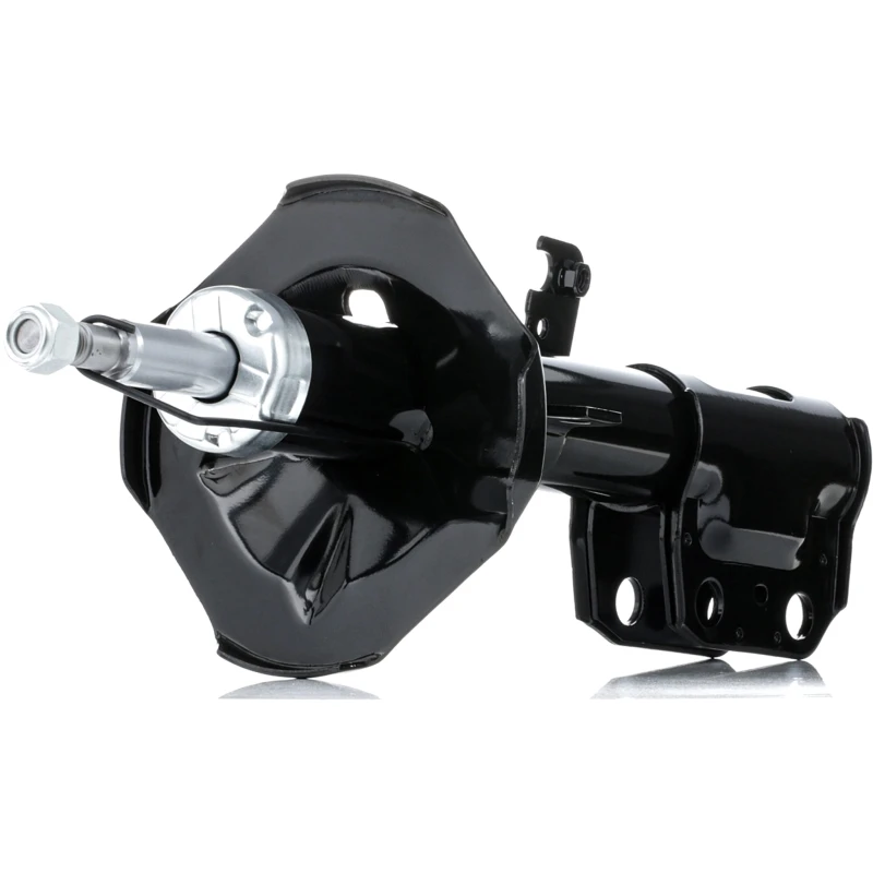 Image of STARK SKSA-0130911 Shock absorber Front Axle Left, Gas Pressure, Twin-Tube, Suspension Strut, Bottom Clamp Shock Absorber (854)