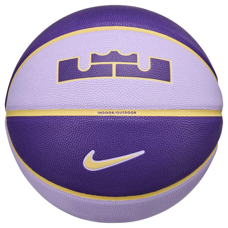 Image of Nike Lebron All-Court Basketball Hyd/C Gold/Purp unisex size 7