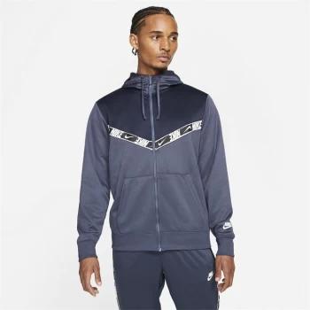 image of Nike Full Zip Hoodie - Thunder Blue