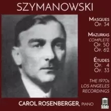 Image of Szymanowski: Masques/Mazurkas/Etudes