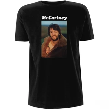 Image of Paul McCartney - McCartney Photo Mens Large T-Shirt - Black