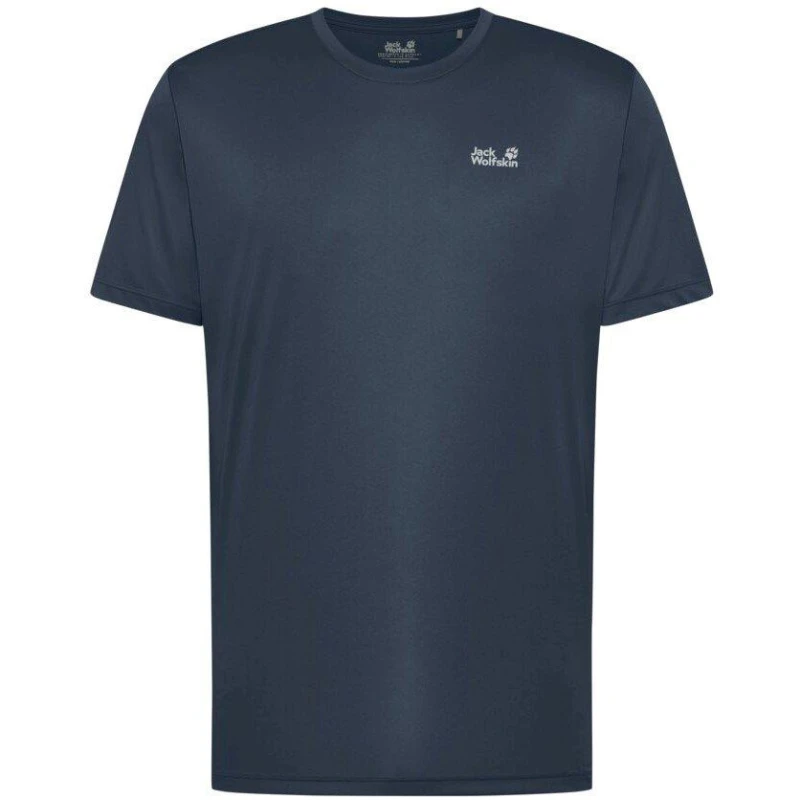 Image of Jack Wolfskin Tech Tee Midnight Sky male Small
