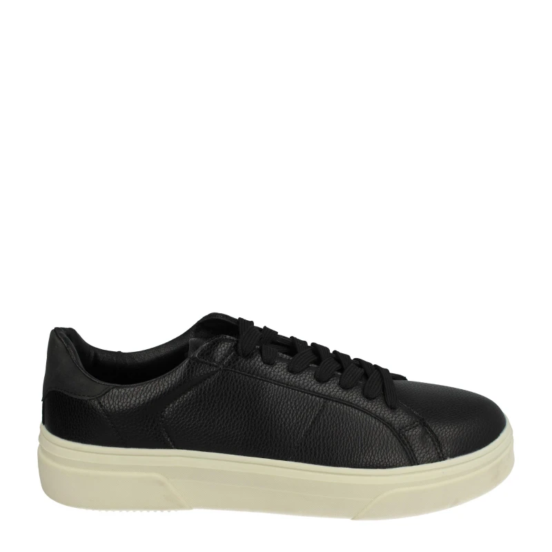 Image of Thomas Blunt Mens Chunky 7 Eyelet Causal Lace Up A2213 Black male UK7