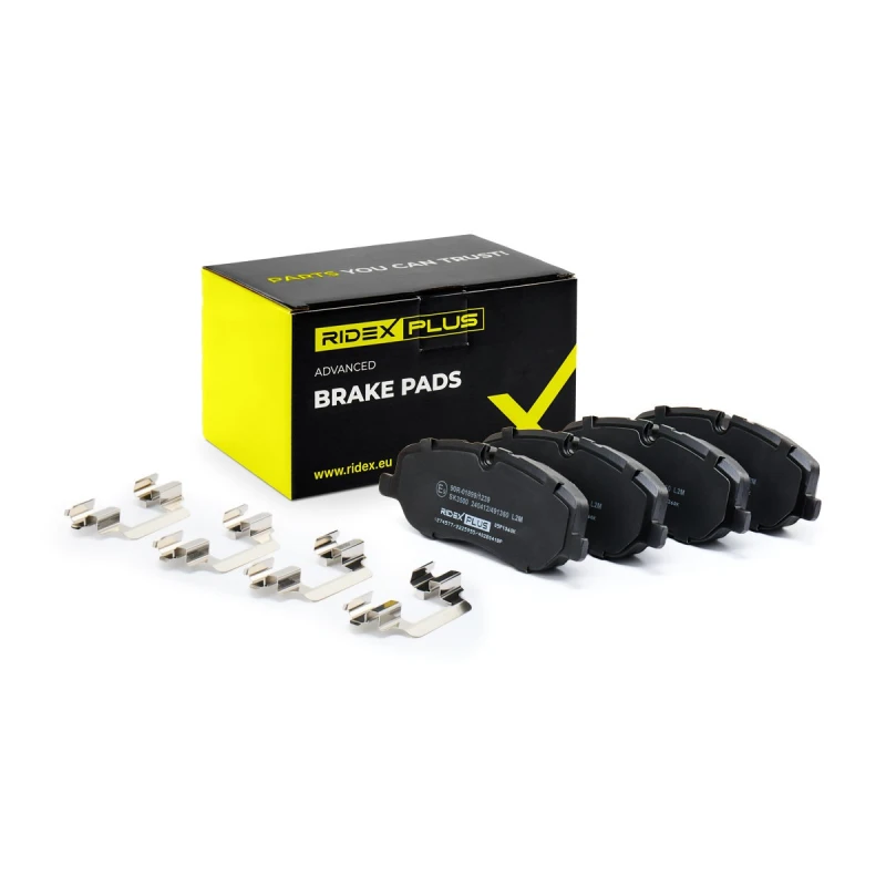 Image of RIDEX PLUS Brake pad set RIDEX PLUS 402B0418P