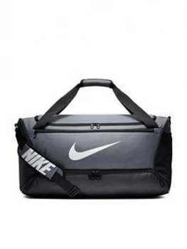 Image of Nike Brasilia Medium Training Duffel Bag - Grey