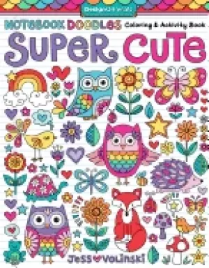 Image of notebook doodles super cute coloring and activity book 32 adorable animal d