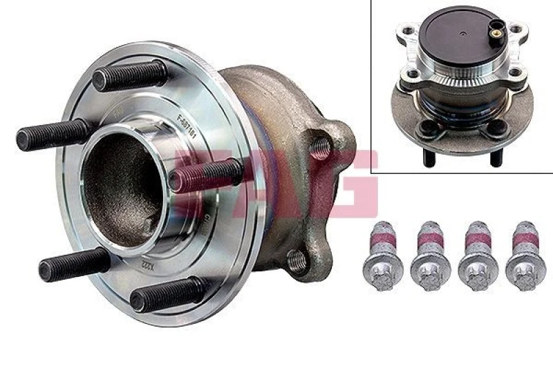 Image of Wheel bearing kit FAG 713 6791 80