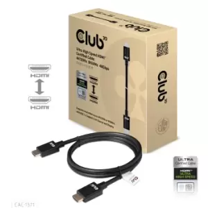 image of CLUB3D Ultra High Speed HDMI 4K120Hz, 8K60Hz Certified Cable...