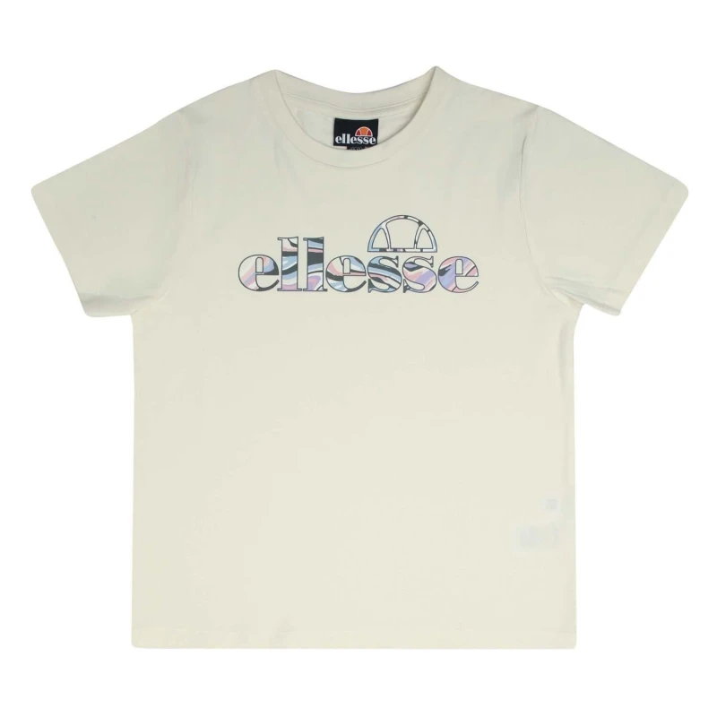 Image of Ellesse Soccorso T-Shirt - White White 9 - 10 Years
