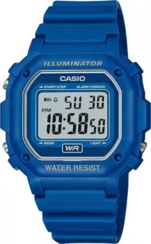 Image of Casio Mens Blue Resin Strap Watch