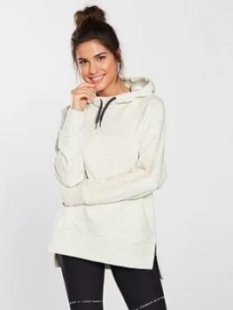 Image of Nike Training Over The Head JDI Hoodie Oatmeal Oatmeal Size M Women