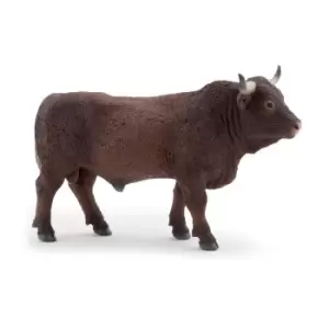 image of Farmyard Friends Salers Bull Toy Figure, Three Years and Above, Brown (51186)