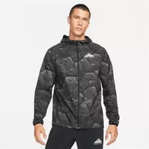 image of Nike Aireez Mens Lightweight Trail Running Jacket - Black