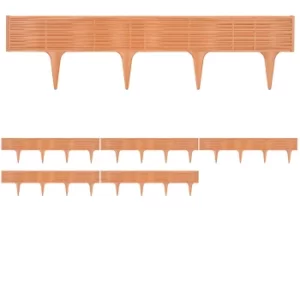 image of Lawn Edge Bed Frame Set 11.7m Terracotta