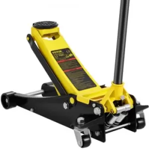 Image of VEVOR Floor Jack, 2.5 Ton Low Profile Floor Jack, Heavy-duty Steel Racing Floor Jack With Dual Pistons Quick Lift Pump, Floor Jack Lifting Range 88 mm