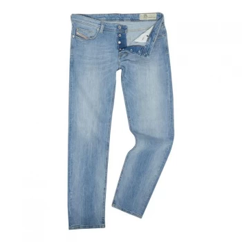 Image of Diesel Larkee Stretch Jeans - Lght Wash 081AL