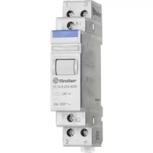 Image of Finder 22.24.9.024.4000 Industrial relay Switching current (max.): 20 A 2 breakers
