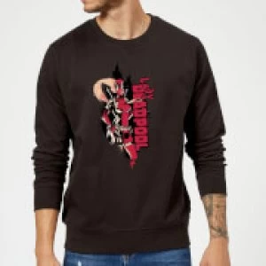 Image of Marvel Deadpool Lady Deadpool Sweatshirt - Black - M