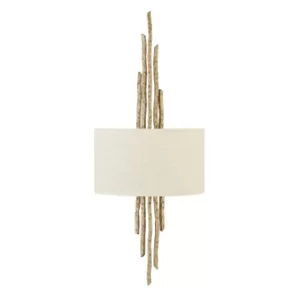 image of Spyre 2 Light Indoor Wall Light Gold, E14