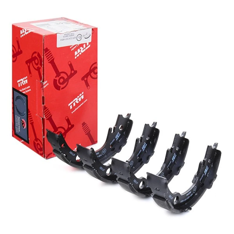 Image of TRW GS8723 Handbrake Shoes Brake Shoe Set,parking brake (1419)